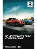 2017 BMW 2 SERIE BROCHURE NEDERLANDS, Nieuw