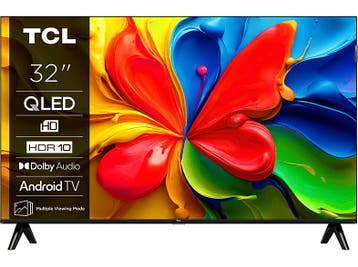 Tcl -  Hd Qled-tv 32 Inch 2025 - Zwart, Verzenden, Nieuw, 80 tot 100 cm, Overige merken