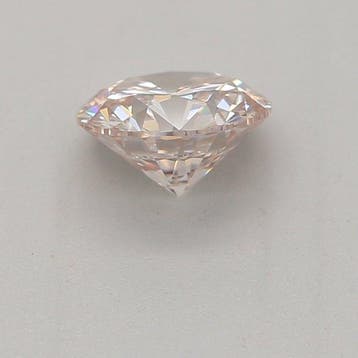 1 pcs Diamant (Natuurlijk gekleurd) - 0.40 ct - Rond - Light