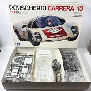 Tamiya 1:12 - Modelbouwdoos - Porsche 910 Carrera 10 Big, Nieuw