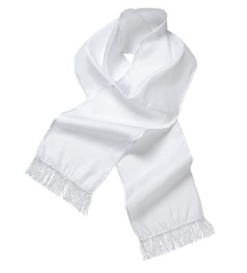 Witte Sjaal Satijn, Verzenden, Nieuw