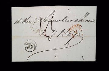 Nederland 1845/1869 - 23 vouwbrieven/covers van en naar, Gestempeld