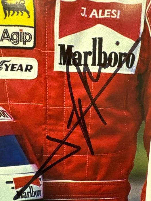 Jean Alesi - Foto, Verzamelen, Automerken, Motoren en Formule 1