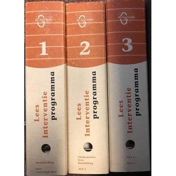 Lees Interventie Programma Zuid-Vallei 1 t/m 3, Boeken, Verzenden, Nieuw