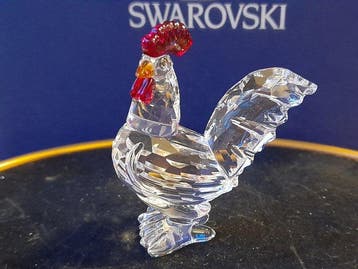Swarovski - Figurine - Cockerel Rooster - 247759 - Cristal