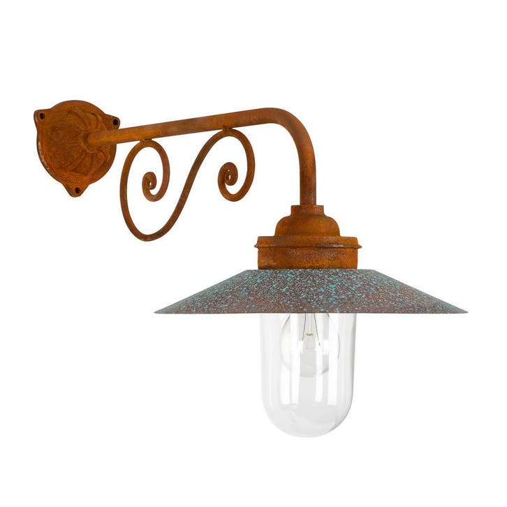 Stal- & Boerderijlampen Ardennes Stallamp Roest, Tuin en Terras, Buitenverlichting, Verzenden