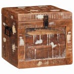 vidaXL Opbergbox met opslag met de deur Bruin Massief Mango, Verzenden