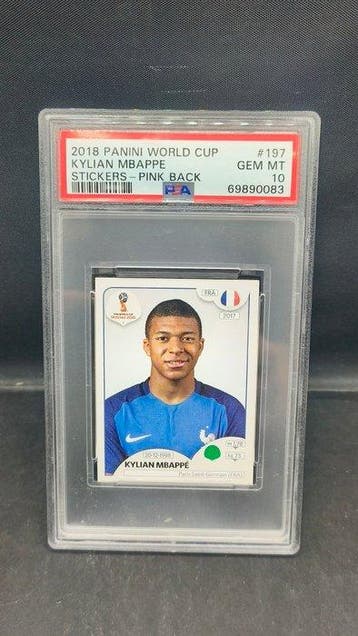 2018 Panini 2018 Panini World Cup Kylian Mbappe #197 Pink, Verzamelen, Nieuw