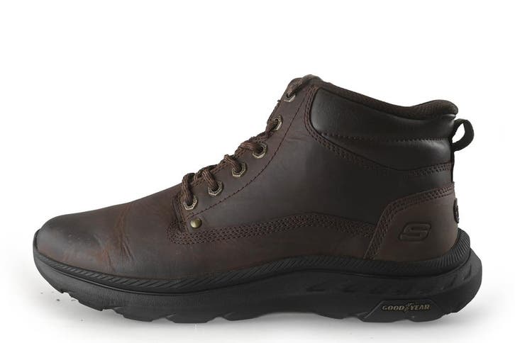 Skechers Veterboots in maat 43 Bruin, Vêtements | Hommes, Chaussures, Envoi