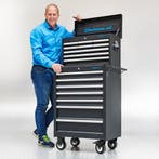 Datona Gereedschapswagen set 16 laden - zwart - Datona, Ophalen of Verzenden, Nieuw