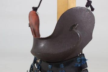 Harnas - Japan - E3-580 Hanpo (masker) van Samurai Yoroi Edo