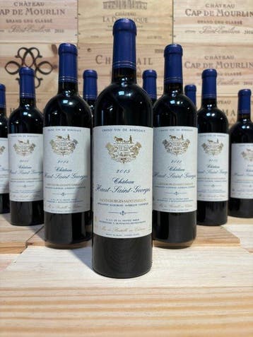 2015 Château Haut Saint Georges - Saint-Émilion - 12 Flessen, Nieuw