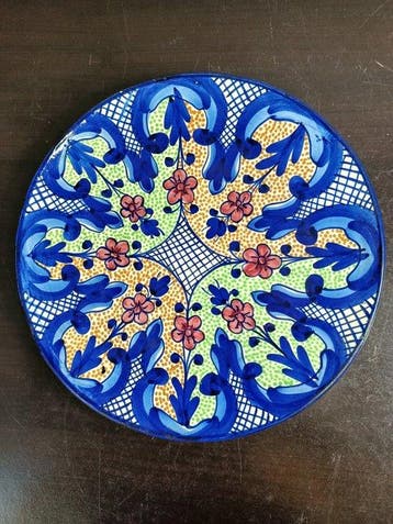 Schotel (2) - Aardewerk - Talavera-keramiek
