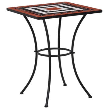 Bistrotafel 60cm | -34% Retour Deal | Sla nu toe, Tuin en Terras, Verzenden, Zo goed als nieuw, Vierkant, Metaal