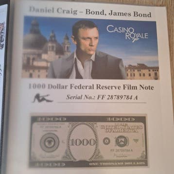 James Bond 007: Casino Royale - Movie Prop - Original 1000