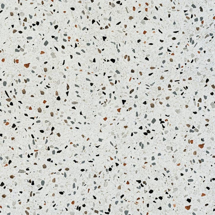 Vloertegel/Wandtegel STP Crisp Kleur Terrazzo Grijs 60x60, Doe-het-zelf en Bouw, Tegels, 60 cm of meer, 60 cm of meer, 10 m² of meer