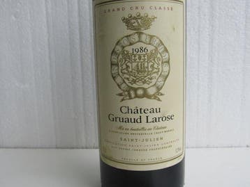 1986 Château Gruaud Larose - Bordeaux, Saint-Julien 2ème, Nieuw