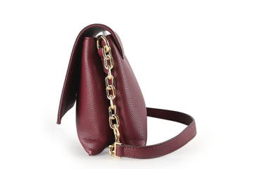 Laurent David Schoudertas Rood, Handtassen en Accessoires, Tassen | Damestassen, Verzenden, Zo goed als nieuw, Rood