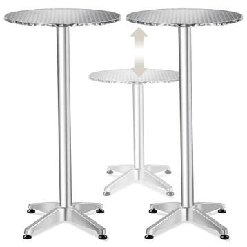 Aluminium bistrotafel Ø 60 cm, Tuin en Terras, Verzenden, Nieuw