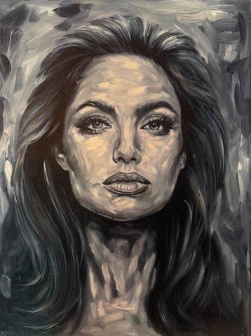 Nguyn V.L (1993) - Angelina Jolie 80 60 cm