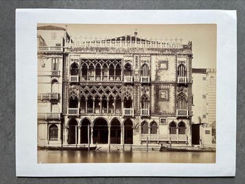C. Naya - Venezia, Palazzo Cà Doro sul gran Canale