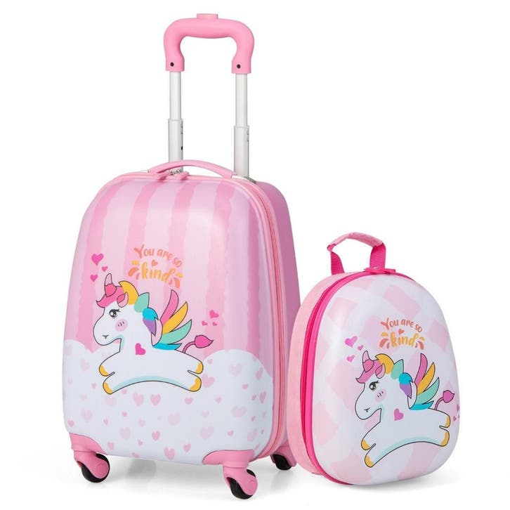 2dekans | Coast Kinderkoffer met Rugzak - 2-Delig - 32 x 22, Hobby en Vrije tijd, Feestartikelen, Ophalen of Verzenden