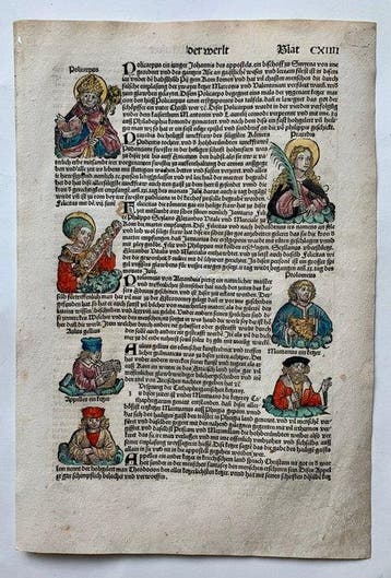 Hartmann Schedel/ Wohlgemut/ Pleydenwurff/Dürer - The