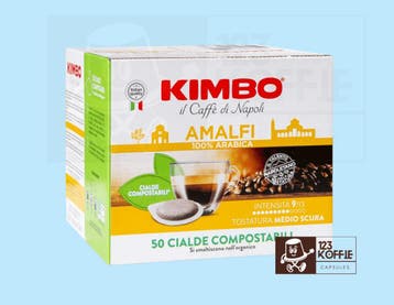 Kimbo Amalfi ESE 44 mm 50 x 100% Arabica Koffiepads –, Verzenden