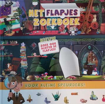 Het flapjes boek voor kleine speurders! Boek 2 8712459107439, Verzenden