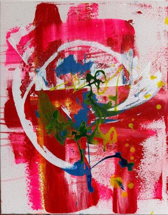 Karl Lagasse - La FaveLa, Antiek en Kunst, Kunst | Schilderijen | Modern