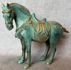 Beeld, Tang-Dynasty stijl paard 33 cm / 4 kg - 28 cm - Brons