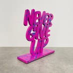 AIIROH - Wood Sculpture - Never Give Up