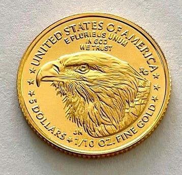 Verenigde Staten. 5 Dollars 2026 - American Eagle - 1/10 oz