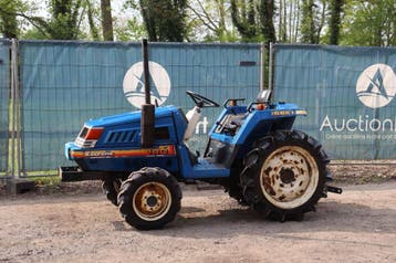 Veiling: Minitractor Iseki Landhope TU180F Diesel 18PK, Ophalen
