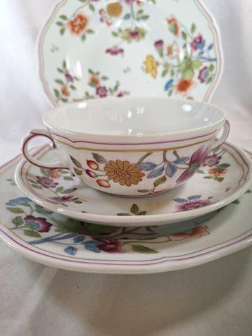 Richard Ginori - Assiette (2) - + kop en schotel -, Antiek en Kunst