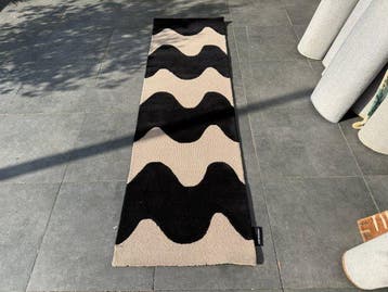Marimekko - Lokki noir - Tapis - 245 cm - 70 cm
