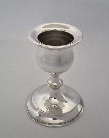 Enrico Goretta - Kaarsenhouder / forse kandelaar, 14,2cm. -
