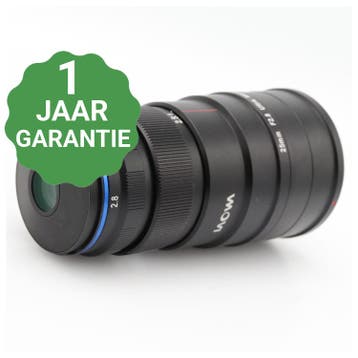 Laowa 25mm f/2.8 2.5-5x Ultra Macro Sony FE | Tweedehands, Audio, Tv en Foto, Verzenden, Zo goed als nieuw