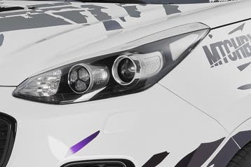 Koplampspoilers voor Kia Sportage QL SB269, Verzenden