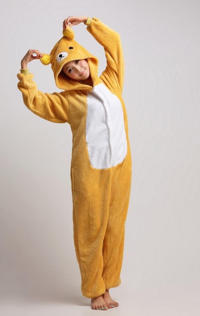 KIMU® Onesie Beer Pak XS-S of 152-158 Berenpak Teddybeer Kos, Kleding | Dames, Carnavalskleding en Feestkleding, Nieuw, Ophalen of Verzenden