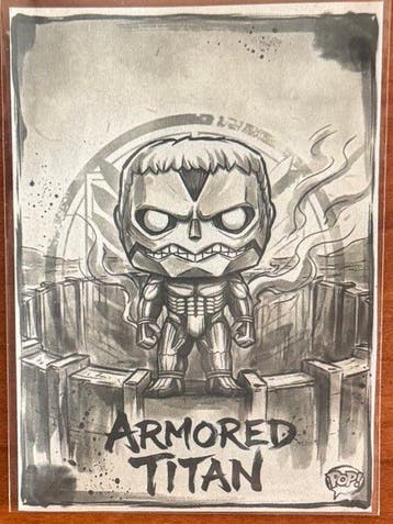 Funko - Funko Pop - Attack on Titan - Armored Titan #234 +, Antiek en Kunst