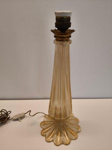 MURANO - Tafellamp - glas met insluitsels van zuiver goud