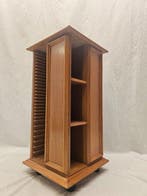 Kast - Hout - Mid Century Modern Bookcase Solid Oak -