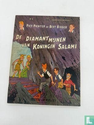 Piet Pienter en Bert Bibber - De diamantmijnen van Koning..., Boeken, Eén stripboek, Verzenden, Gelezen, Hove, Jozef Van.