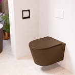 MONDIAZ LAVIE hangend toilet single fire rimless diepspoel, Ophalen of Verzenden, Overige typen