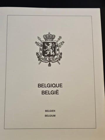 België 1965/1971 - Zeer verzorgd Lindner LX album vrij, Gestempeld