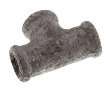 Rp 1/8 Verzinkt Gietijzeren T-stuk 25 Bar [2 Stuks], Verzenden