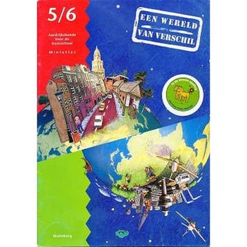 Een wereld van verschil mini-atlas groep 5/6 (per stuk), Verzenden, Nieuw