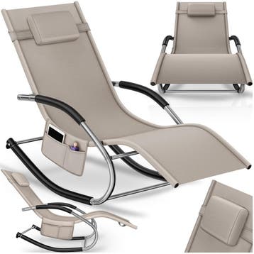 Ligstoel Taya, ergonomisch, schommelfunctie, Verzenden, Nieuw