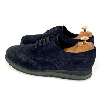 Prada Brogue Sneaker 4E 2604 Blue UK 9 - Sneakers - Maat: EU